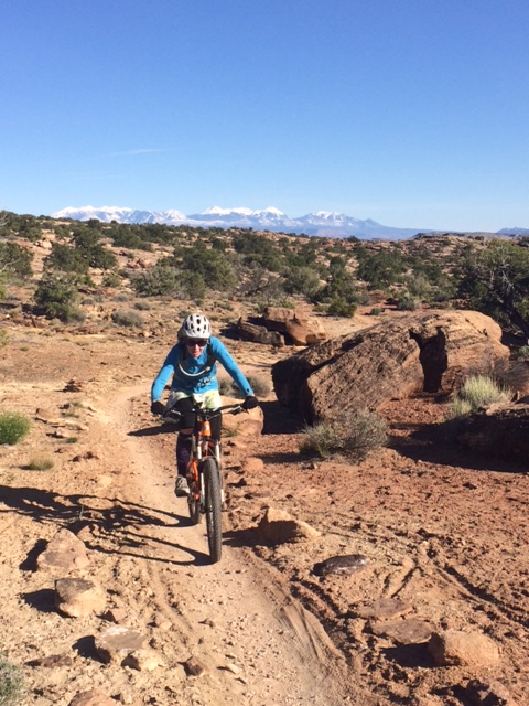Moab's first singletrack
- Baby Steps