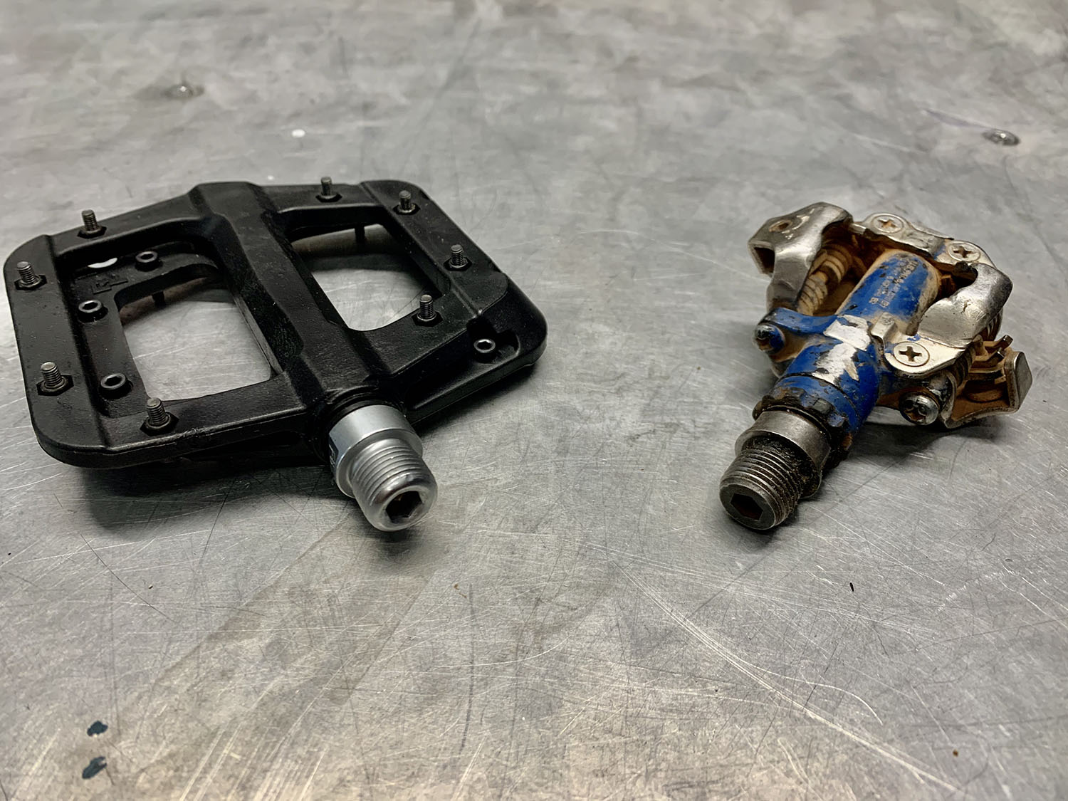Flats or Clips? Mountain Bike Pedal Options