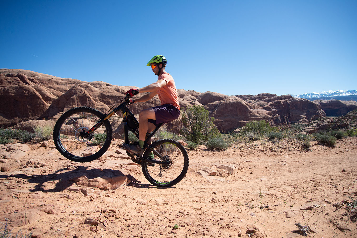 Front Wheel Lift mtb technique how to