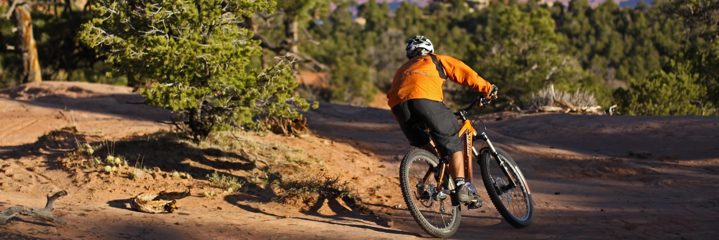 Porcupine Rim is part of The Whole Enchilada, and is perfect for Moab's fall season