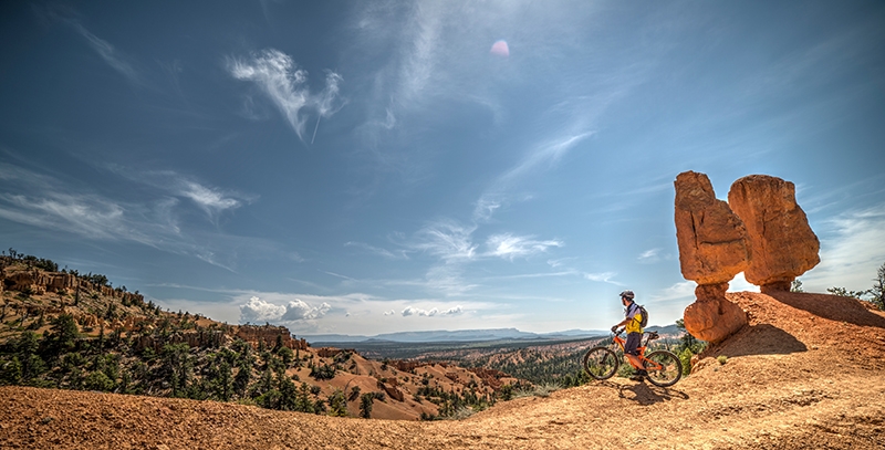 Mountain Bike Bryce Zion Panorama