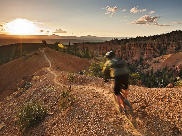 Mountain Bike Between Bryce and Zion National Parks