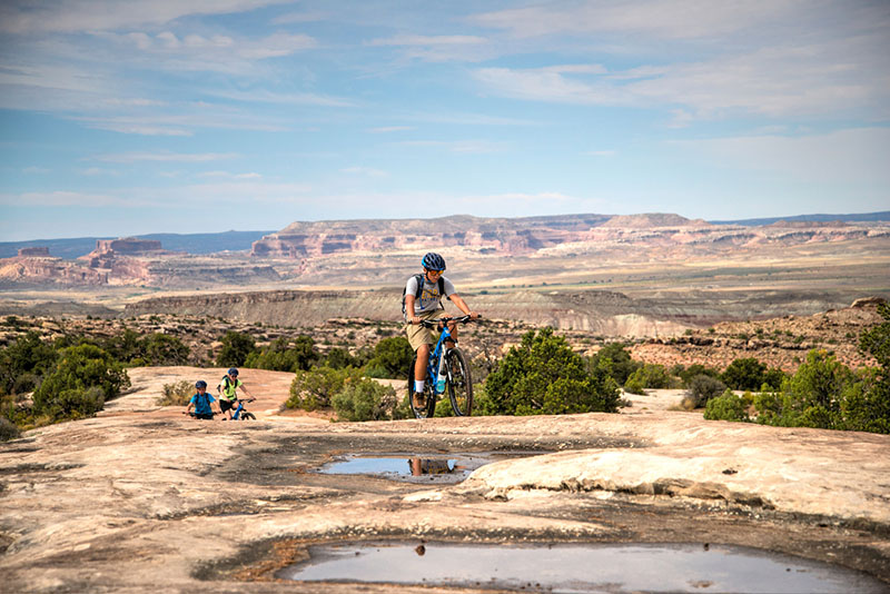 Klondike Bluff Mountain Bike Singletracks in Arches and Canyonlands
