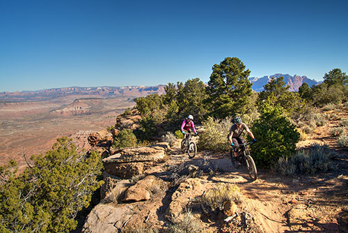 The Other Slickrock Riding Area: Gooseberry Mesa