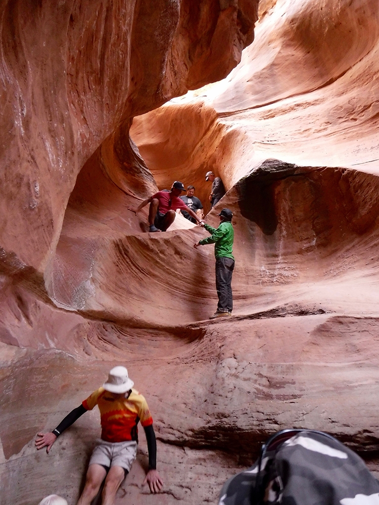 White Crack on The White Rim Trail