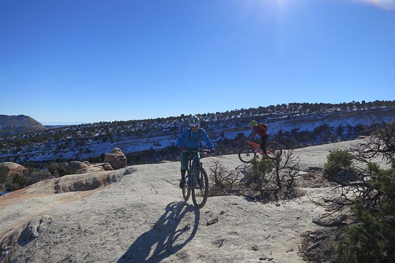 Tips for Mountain Biking in Winter Moab