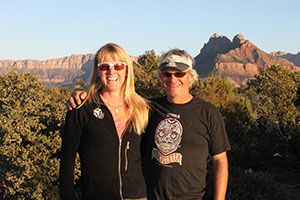 Rim Tours team on the trail