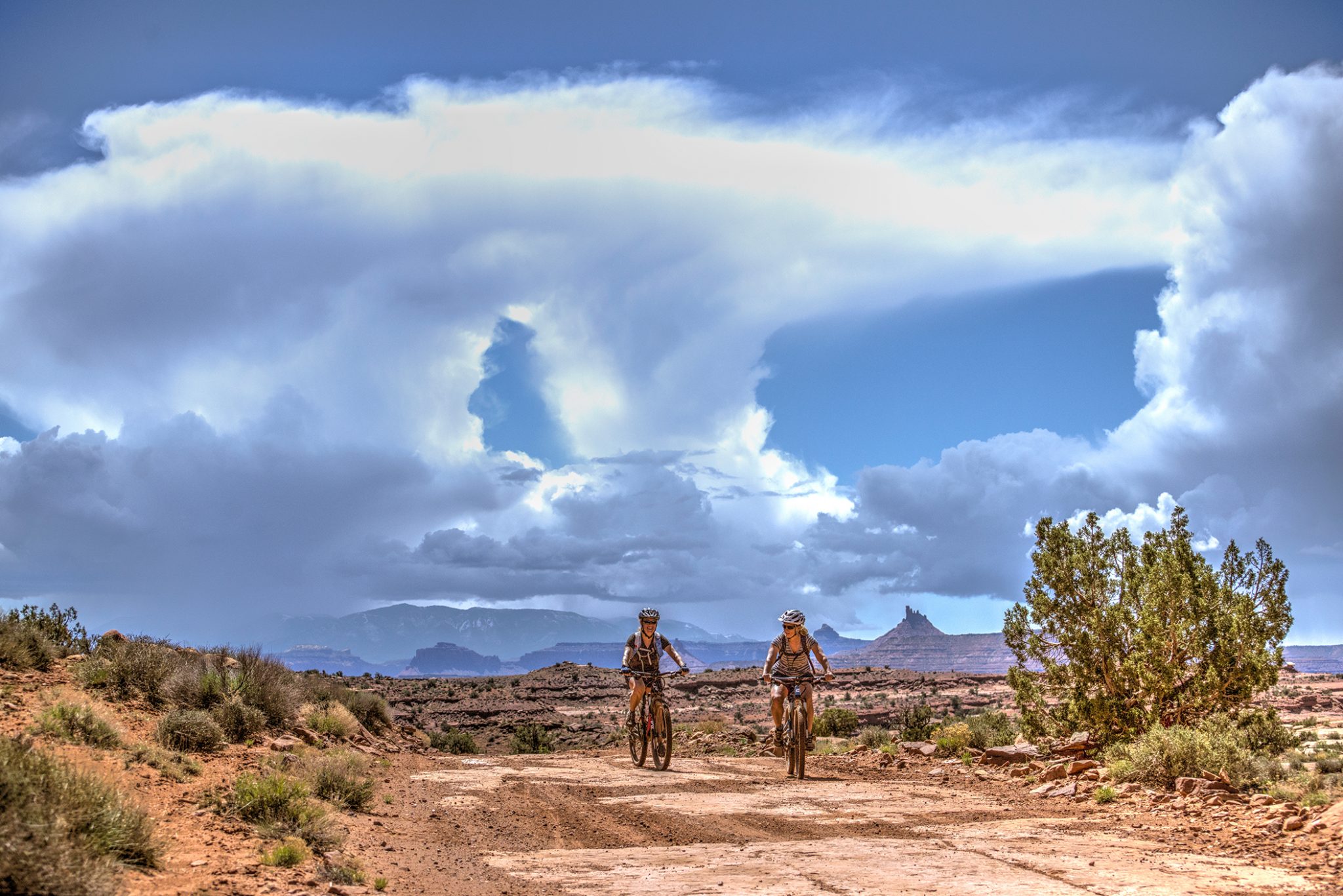 Needles to Moab Canyonlands Tour — guided mountain bike tour in Canyonlands